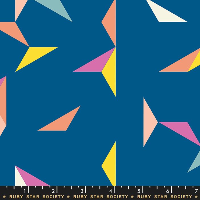 Darlings 2019 Tangrams Blue Raspberry Geometric Triangle Ruby Star Society