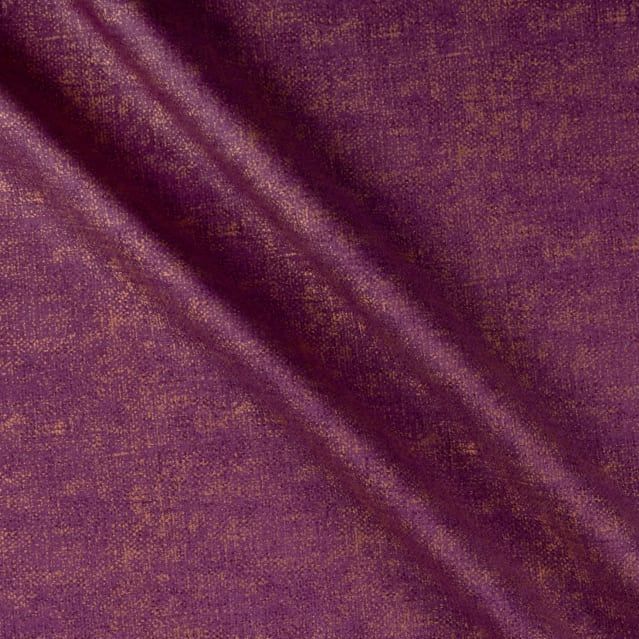 REMNANT 73cm City Nights Pavement Copper on Maroon Purple Blender Geometric