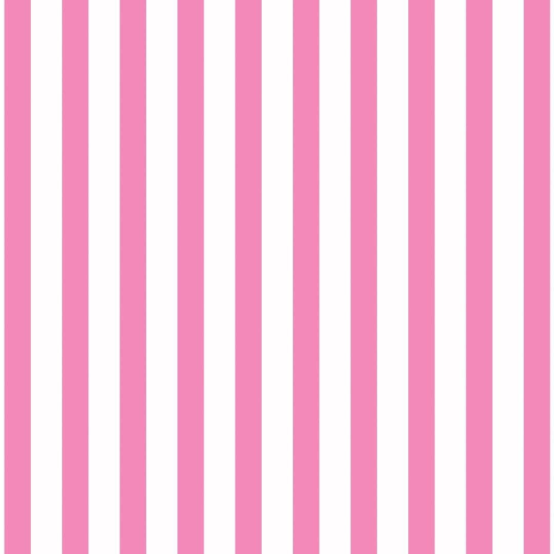 Great British Quilter Back to Basics Stripe Candy Pink and White Tent Strip