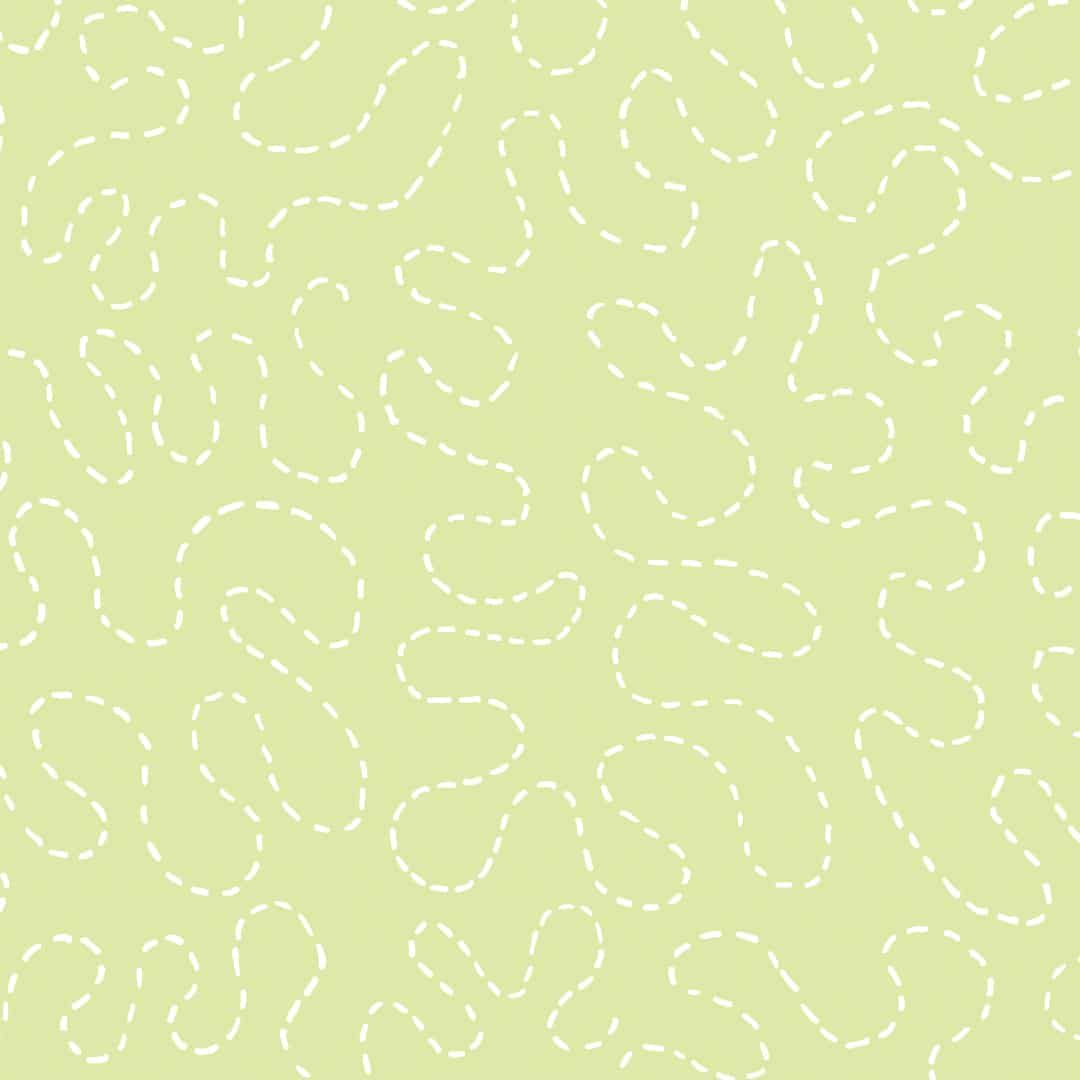 Great British Quilter Back to Basics Free Motion Melon Green Sarah Ashford