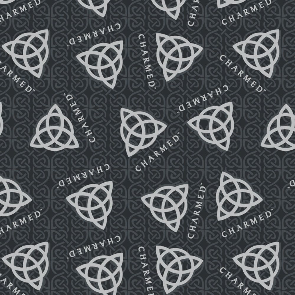 CBS Television City Charmed Logo Retro TV Show Witches Coven Witch Cotton F