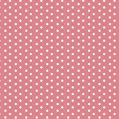 PRE-ORDER Tula Pink True Colors Hexy Flamingo Hexagon Spot Cotton Fabric