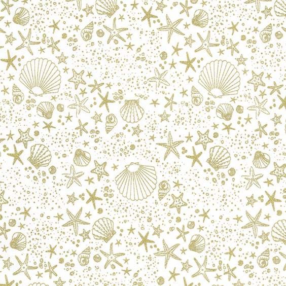 REMNANT 20cm Glitter Critters Seashore Sparkle Shells Seashells Sea Shell B