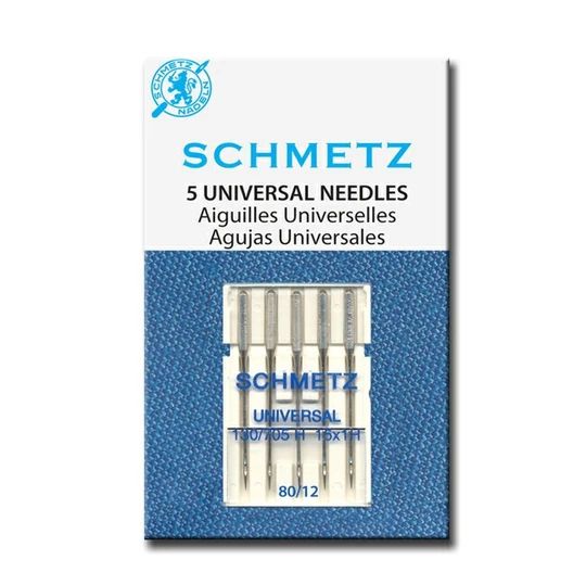 Schmetz Universal Needles 80/12 Pack of 5 