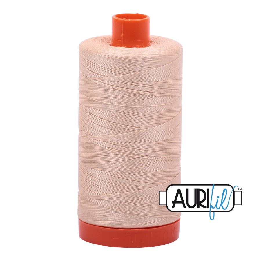 Aurifil 80wt Cotton Thread Large Spool 1300m 2315 Shell