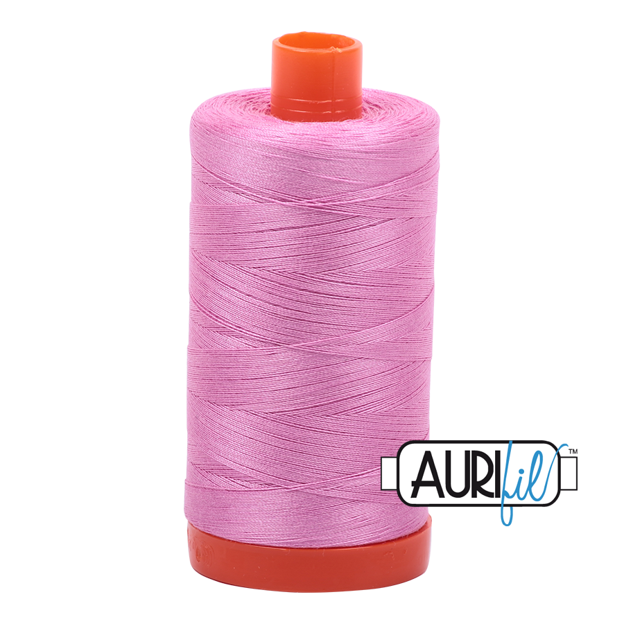 Aurifil 80wt Cotton Thread Large Spool 1300m 2479 Medium Orchid