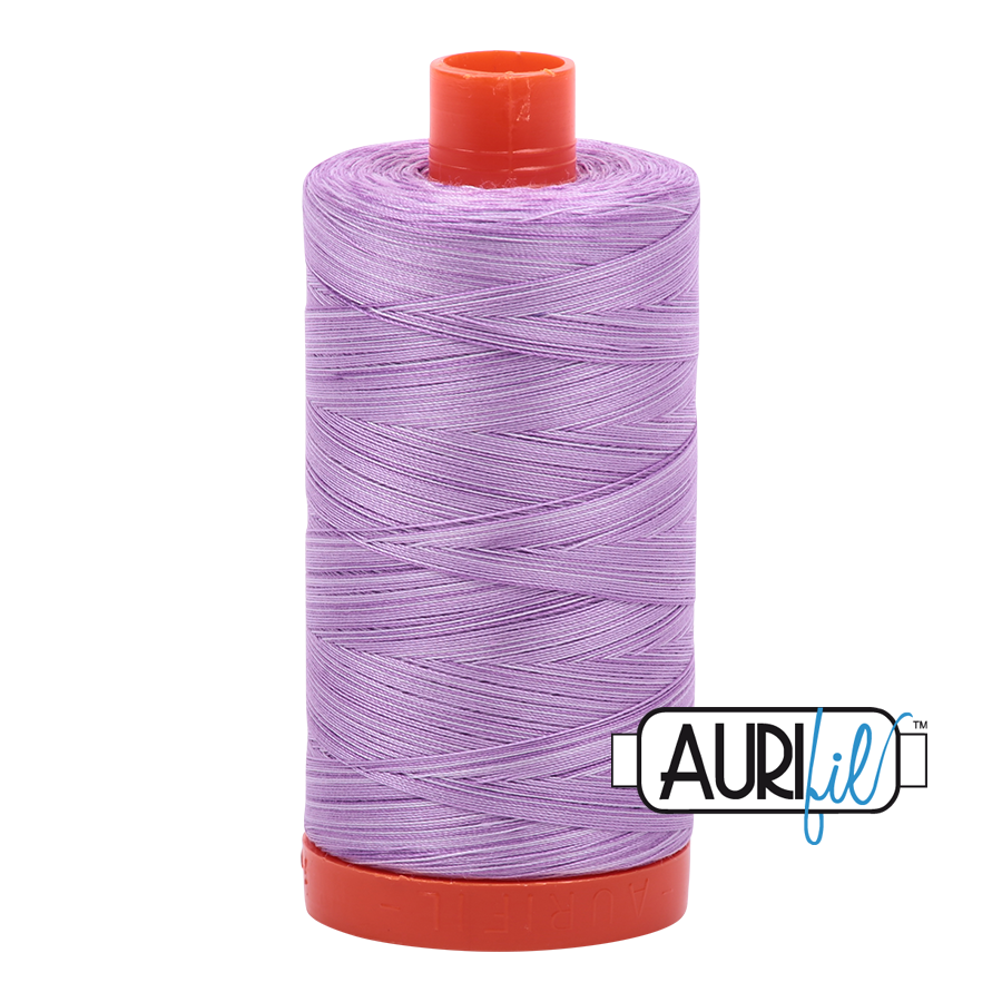 Aurifil 80wt Cotton Thread Large Spool 1300m 3840 French Lilac