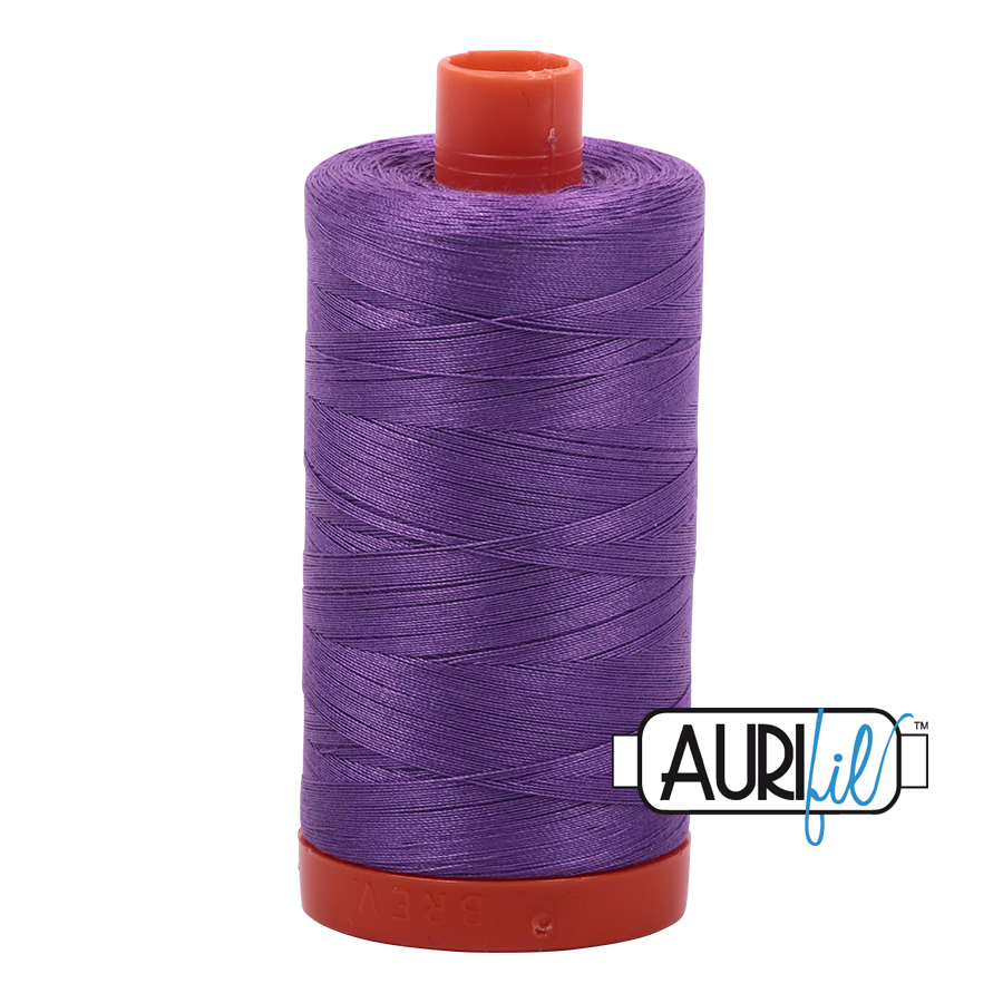 Aurifil 80wt Cotton Thread Large Spool 1300m 2540 Medium Lavender