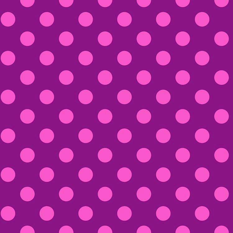 Tula Pink All Stars Pom Poms Foxglove Spot Polkadot Geometric Blender Cotto