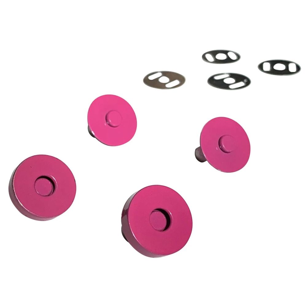 Sassafras Lane Colourful Magnetic Snaps Hardware Pink for Bag and Purse Mak