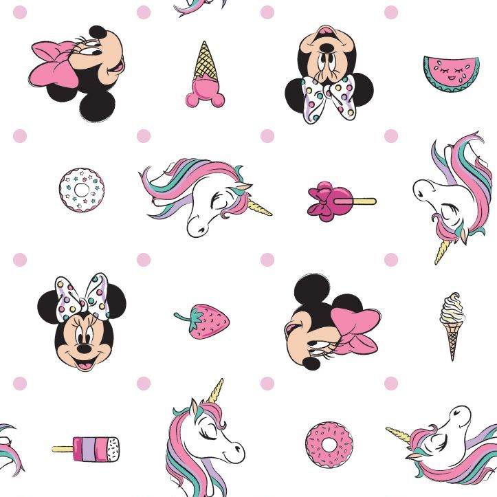 Disney Minnie Mouse I Believe In Unicorns Sugary Delights White