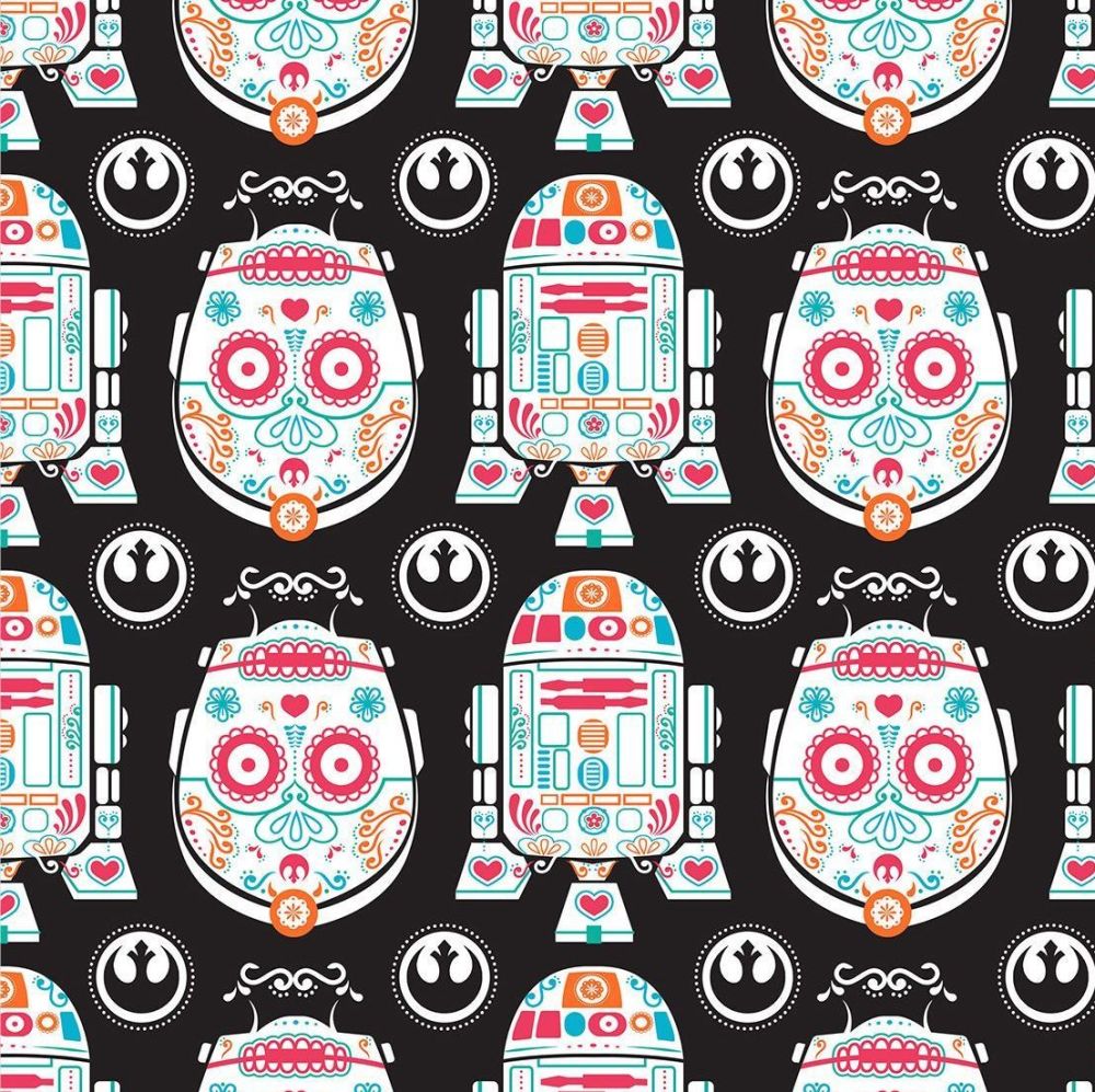 RARE UK Exclusive Star Wars Sugar Skulls Characters Droids R2-D2 C3-P0 Droi