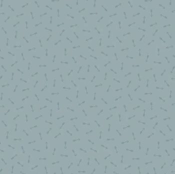 Cotton Fabric Fat Quarter quilting Viking Adventures Lewis and Irene blue ditsy