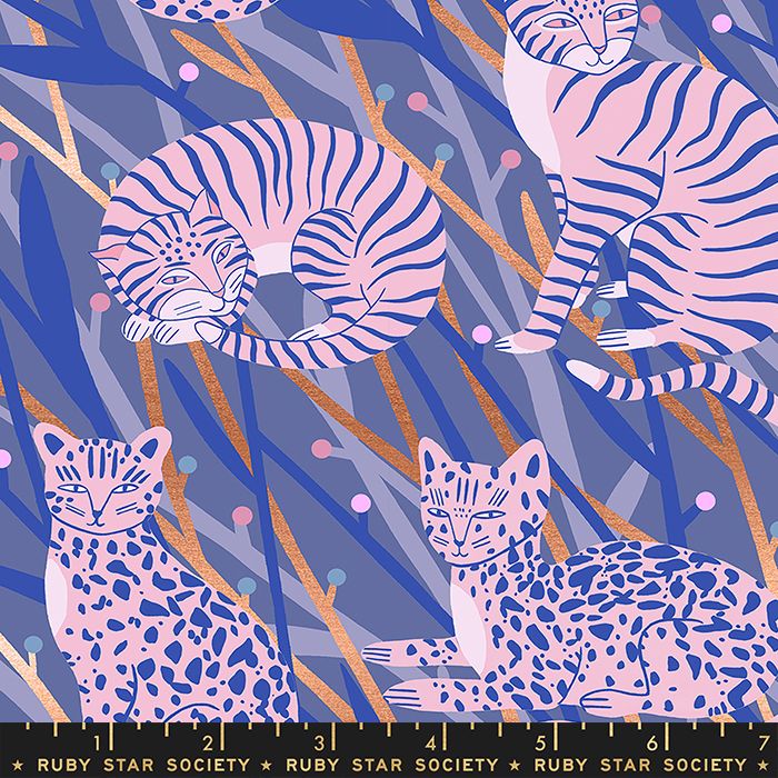 Airflow Cat in the Grass Twilight Metallic Cats Ruby Star Society Sasha Ign