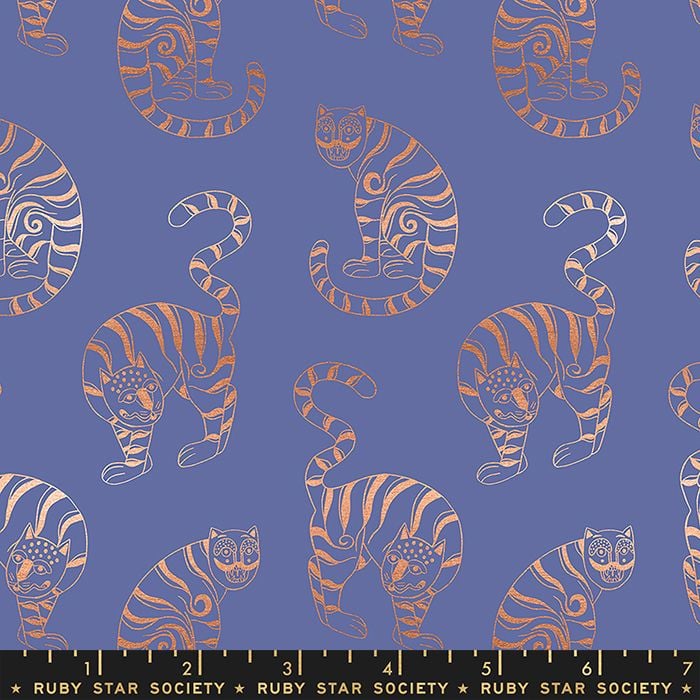 Airflow Tiger in the Taiga Black Metallic Cats Ruby Star Society Sasha Igna
