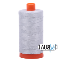 Aurifil 50wt Cotton Thread Large Spool 1300m 2600 Dove