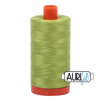 Aurifil 50wt Cotton Thread Large Spool 1300m 1231 Spring Green