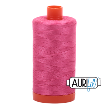 Aurifil 50wt Cotton Thread Large Spool 1300m 2530 Blossom Pink
