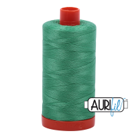 Aurifil 50wt Cotton Thread Large Spool 1300m 2860 Light Emerald