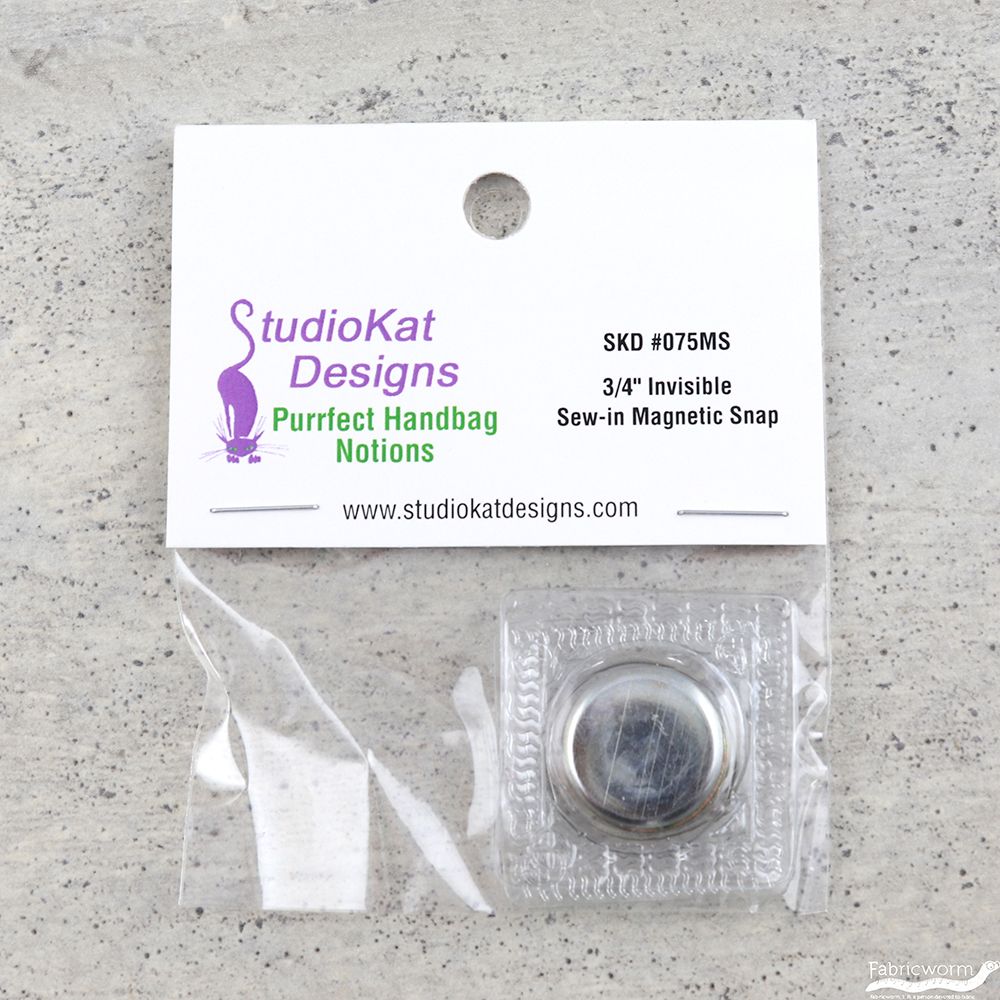 Invisible Sew-In Magnetic Snaps by Studio Kat Designs Hardware for Bag and 