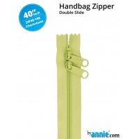 By Annie 40" Handbag Zipper Double Slide Chartreuse Zip