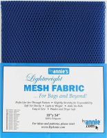 By Annie Lightweight Mesh Fabric Blastoff Blue 18 in x 54 in 