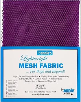 By Annie Lightweight Mesh Fabric Tahiti 18 in x 54 in