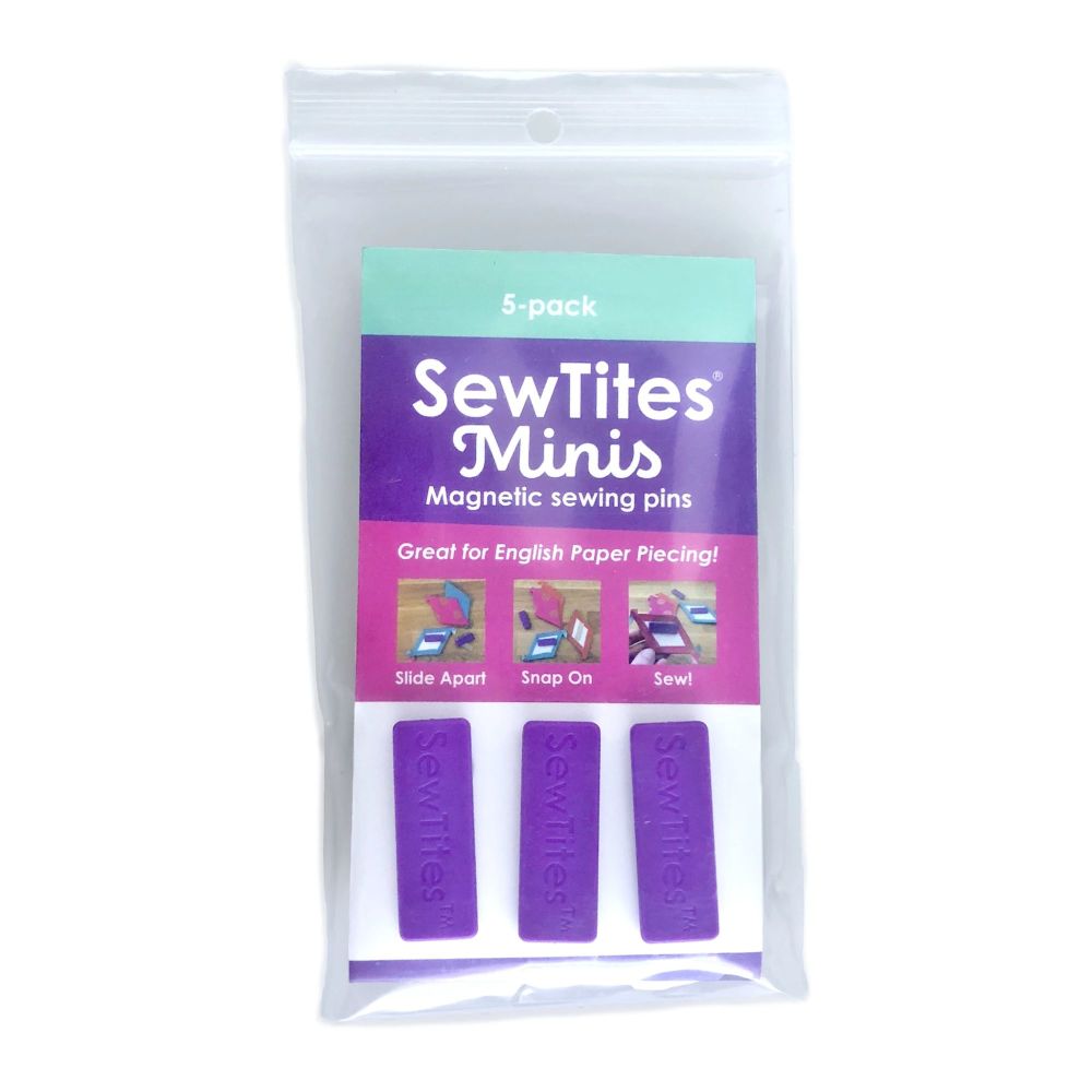 DUE IN STOCK 06/07/20  SewTites Minis Magnetic Pins for Sewing - Mini 5 Pac