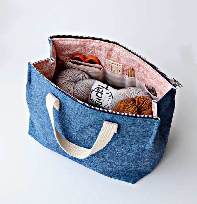 BRAND NEW Aneela Hoey Kit Supply Tote Pattern