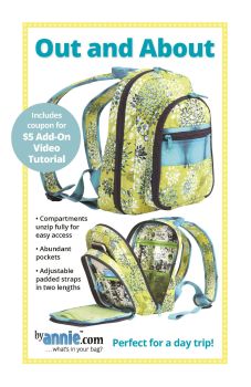 By Annie Out and About Backpack Bag Pattern