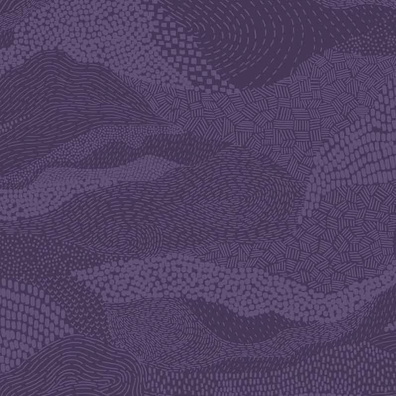 Figo Basics Elements Purple Blender Coordinate Texture Cotton Fabric