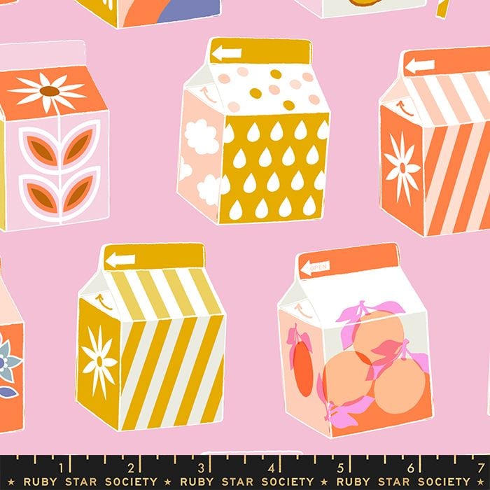Clementine Juicy Peony Juice Box Ruby Star Society Melody Miller Cotton Fab