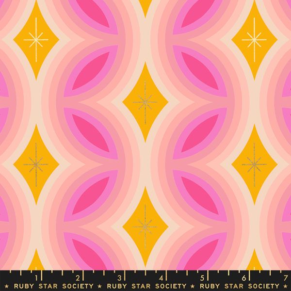 Clementine Rattan Sunshine Metallic Geometric Ruby Star Society Melody Mill