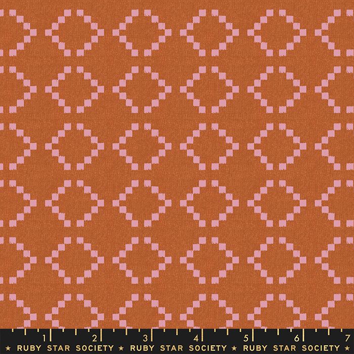 Warp and Weft Wovens Parade Lavender Alexia Abegg Ruby Star Society Cotton