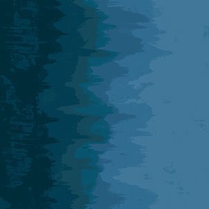 Inferno Haze Blue Ombre Graduated Colour Giucy Giuce Cotton Fabric