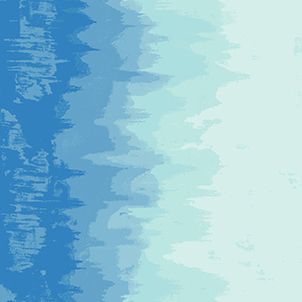 Inferno Arctic Blue Ombre Graduated Colour Giucy Giuce Cotton Fabric