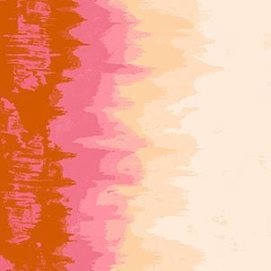 Inferno Primrose Ombre Graduated Colour Giucy Giuce Cotton Fabric