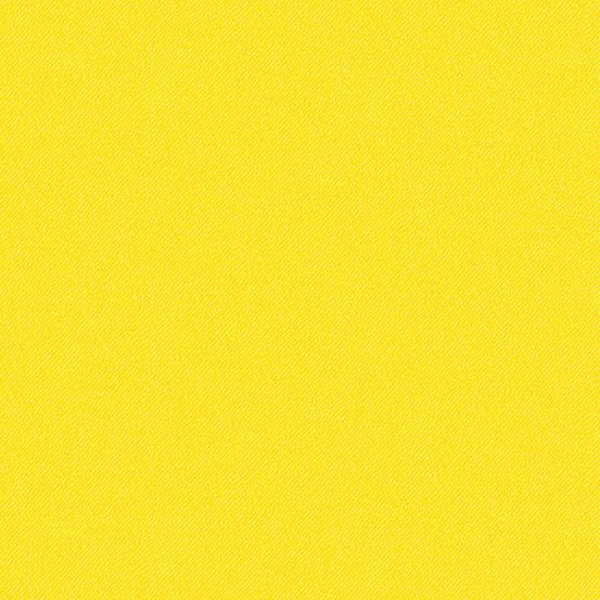 Libs Elliott Phosphor Neon Yellow 9354-Y Printed Denim Texture Cotton Fabri