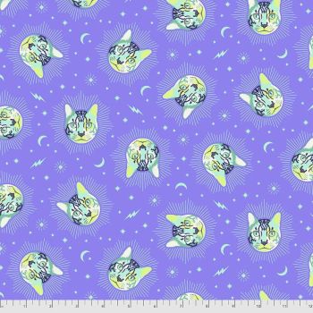 Tula Pink Curiouser and Curiouser Cheshire Cat Daydream Cotton Fabric