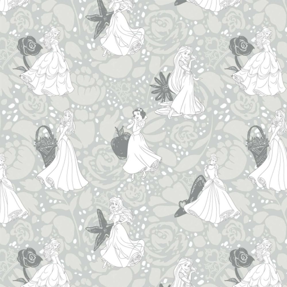 Disney Princess Sketch Cotton Fabric Enchanting Stories - Etsy Israel
