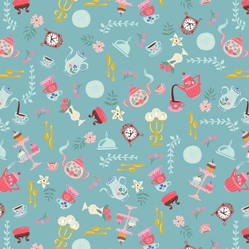 Beauty and the Beast Objects Blue Characters Belle Scenic Jill Howarth Cott