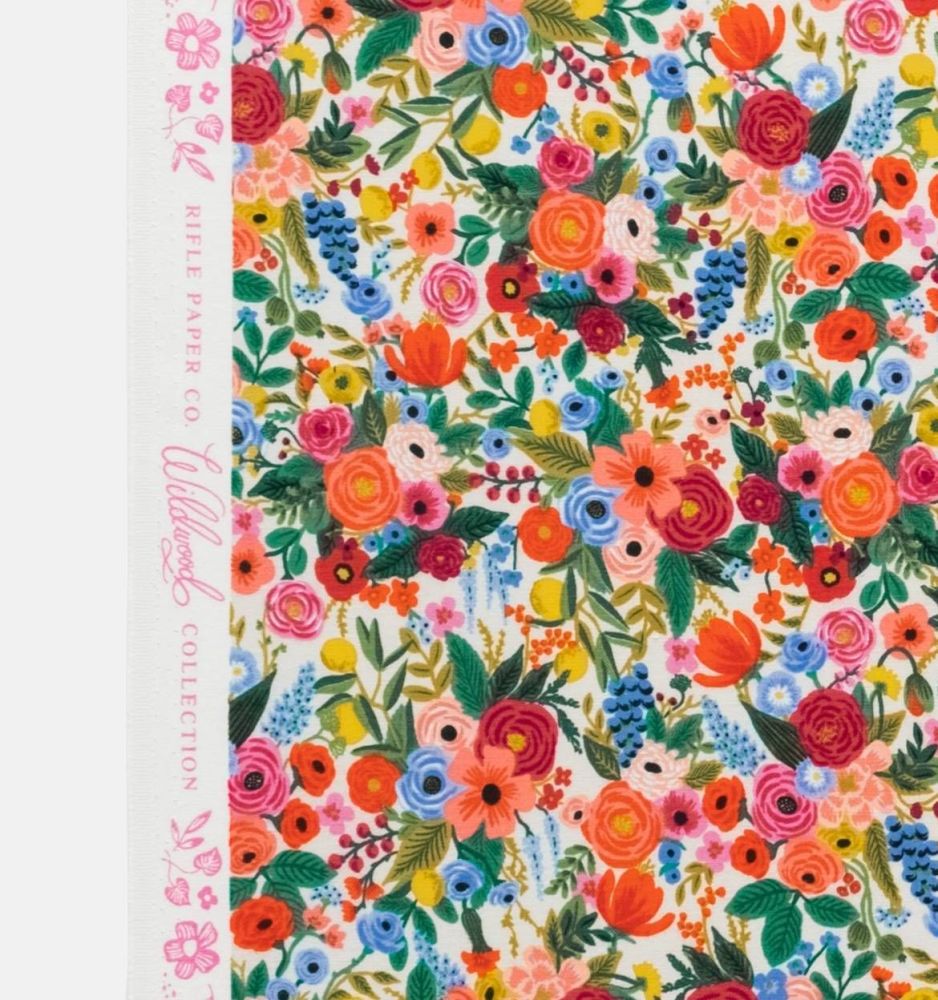 Rifle Paper Co. Wildwood Petite Garden Party Cream Rose Floral Botanical Co
