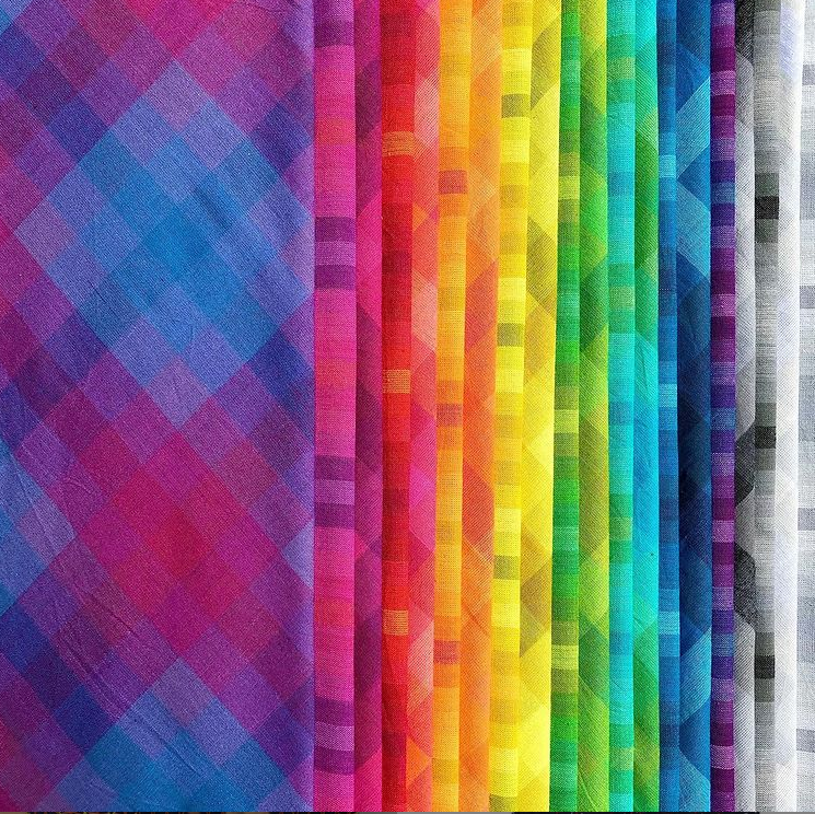 Alison Glass Kaleidoscope Stripes and Plaids Full Collection 20 Fat Quarter