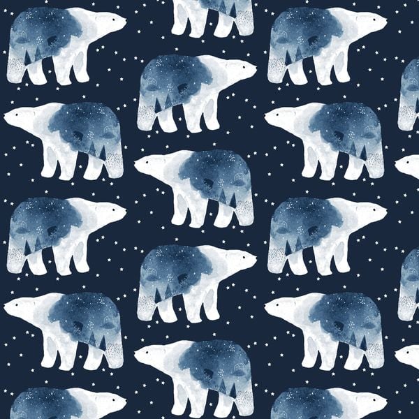 Brave Enough to Dream in Patriot Polar Bear Constellation Bears Winter Dear