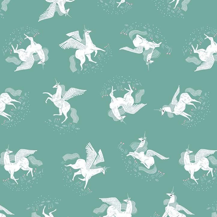 Mythical Tossed Unicorn Billiard Pegasus Unicorns Rae Ritchie Dear Stella C