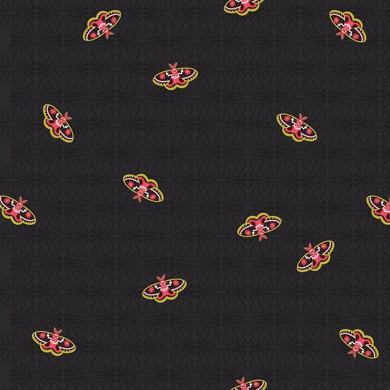 Art Theory Rainbow 100 Moth Night Alison Glass A9700-C Cotton Fabric