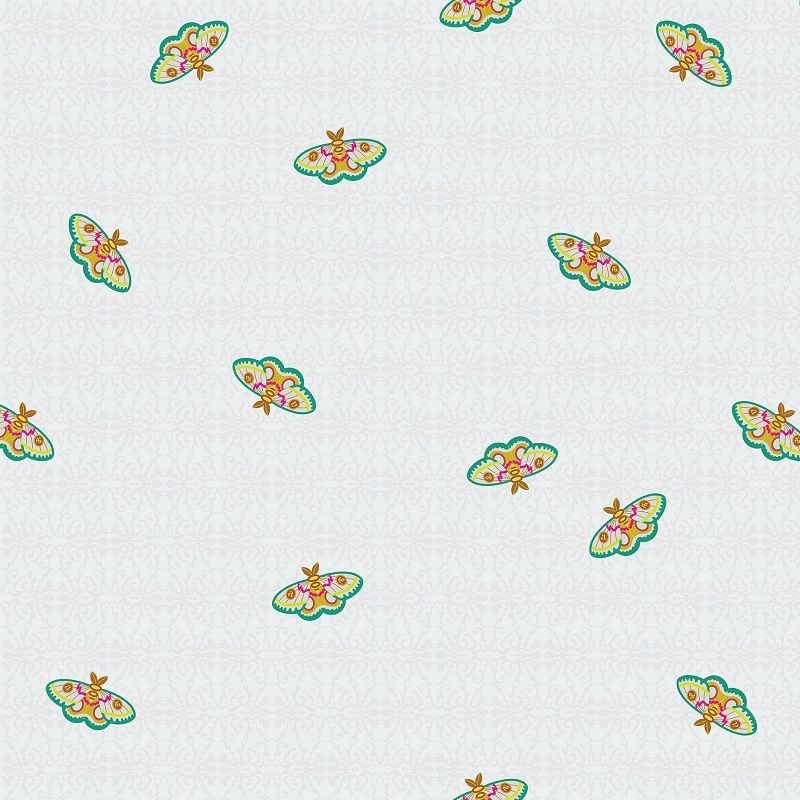 Art Theory Rainbow 100 Moth Night Alison Glass A9700-L Cotton Fabric