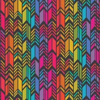Art Theory Rainbow Feather Night Alison Glass A9701-C Cotton Fabric
