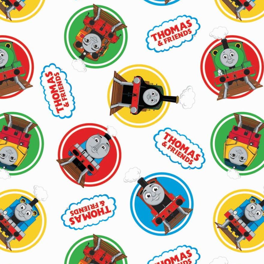 Thomas and Friends Classic Character Badges White Thomas The Tank Engine Nu