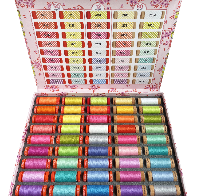 Tula Pink Aurifil Thread Sets